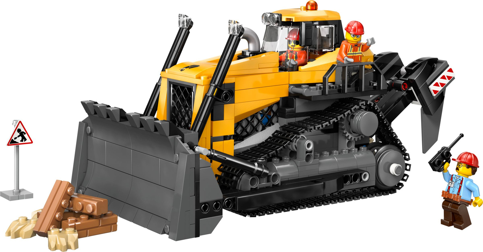 Lego City 60466 Żółty buldożer