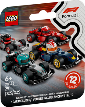Lego Minifigurki 71049 Kolekcjonerskie Bolidy F1