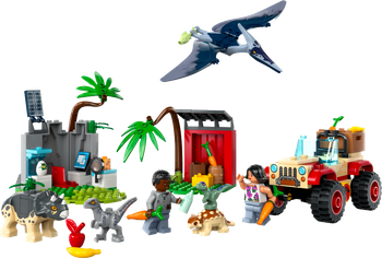 LEGO JURASSIC WORLD Centrum ratunkowe dla małych dinozaurów 76963