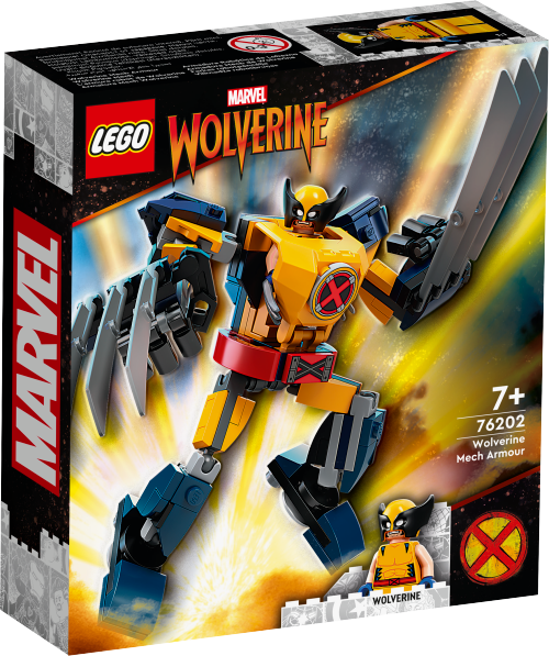 LEGO SUPER HEROES Mechaniczna zbroja Wolverine’a 76202