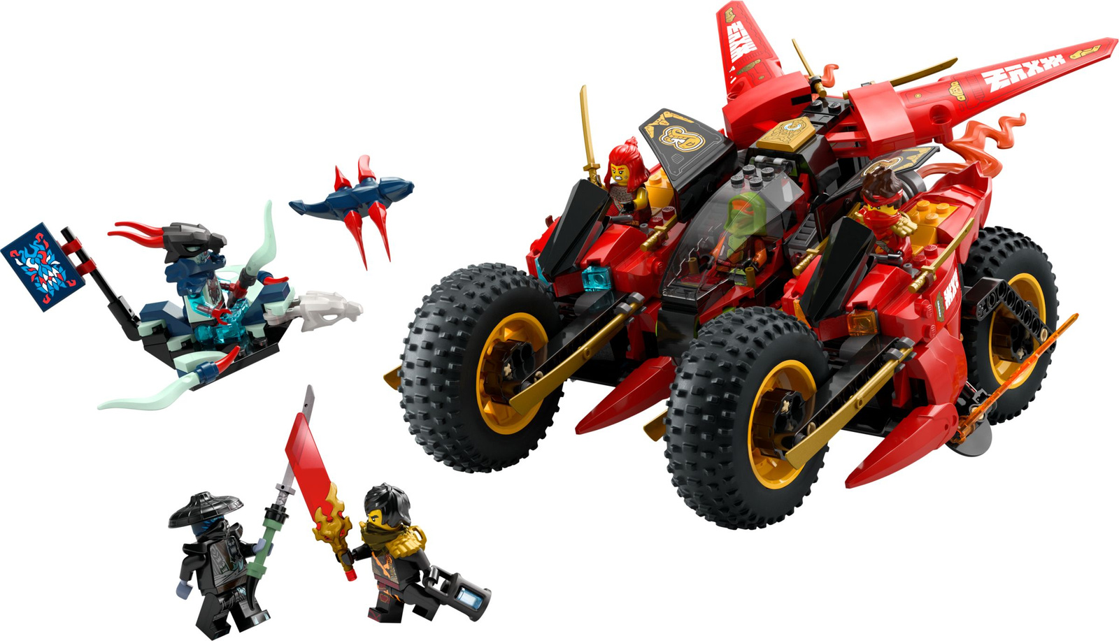 Lego Ninjago 71844 Pojazd bojowy ninja