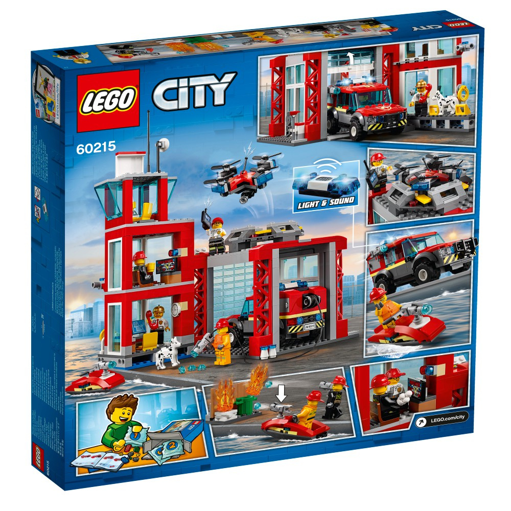 CITY 60215 REMIZA STRAŻACKA