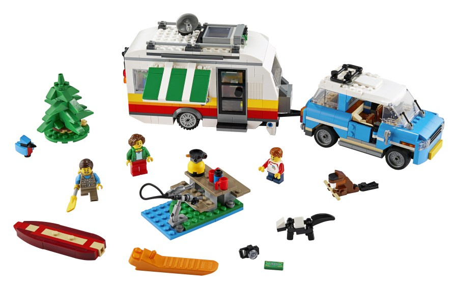 LEGO CREATOR  Wakacyjny kemping z rodziną  31108
