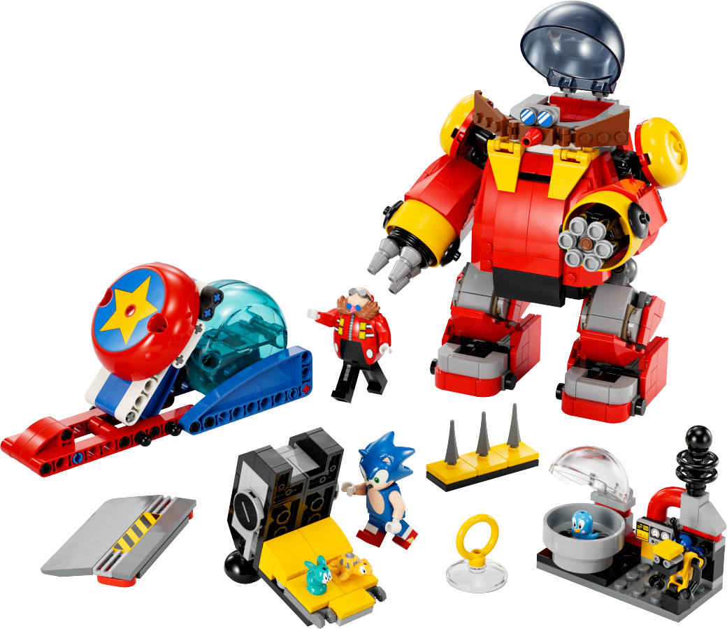 LEGO SONIC Sonic kontra dr. Eggman i robot Death Egg 76993