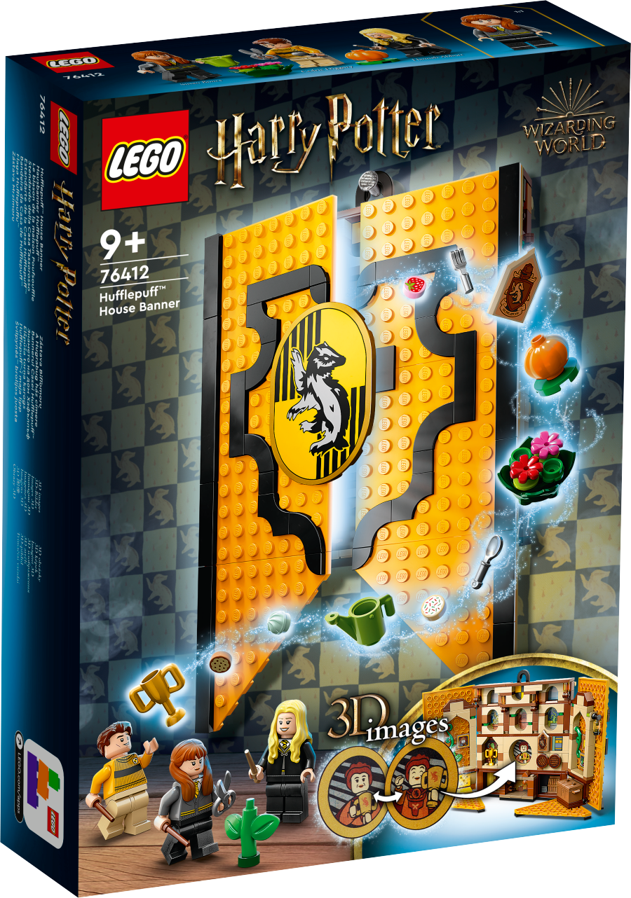 LEGO HARRY POTTER Flaga Hufflepuffu 76412