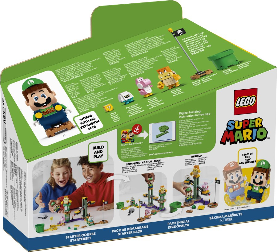 LEGO SUPER MARIO  Przygody z Luigim — zestaw startowy 71387