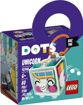 LEGO DOTS  Zawieszka z jednorożcem 41940