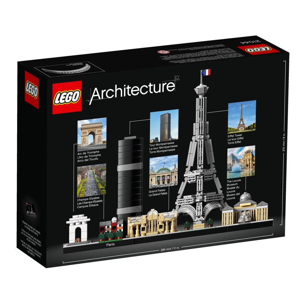 LEGO ARCHITECTURE  PARYŻ 21044