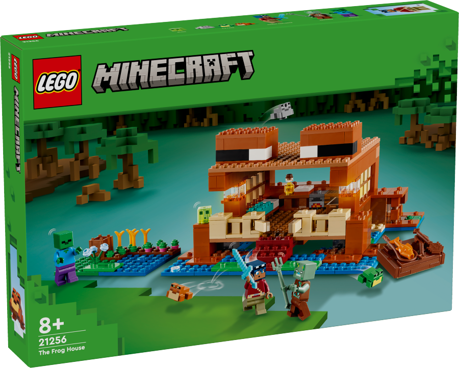 LEGO MINECRAFT Żabi domek 21256