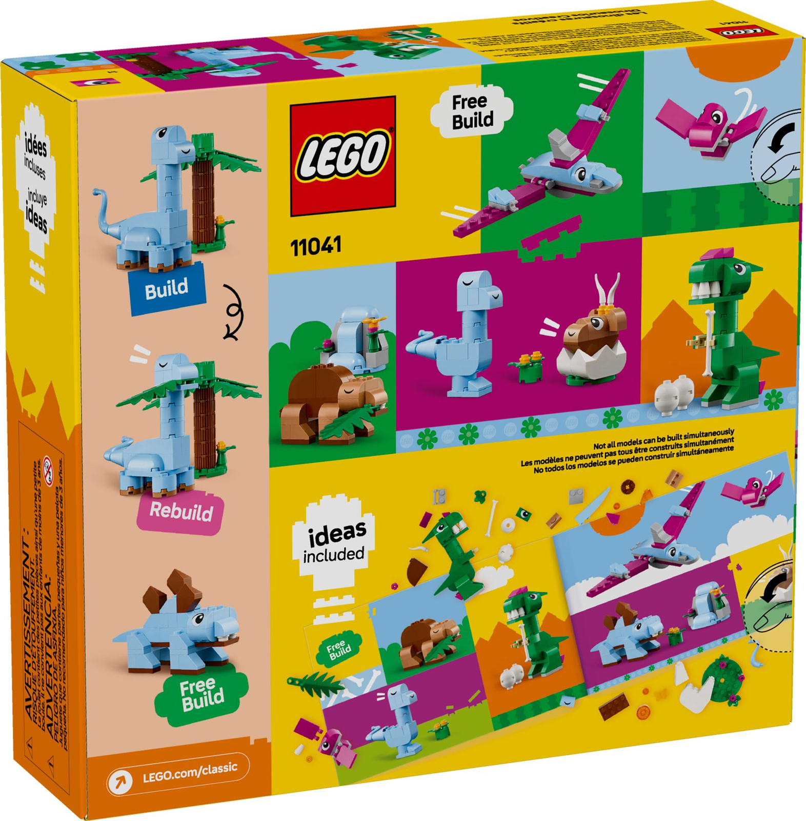 Lego Classic 11041 Kreatywne dinozaury