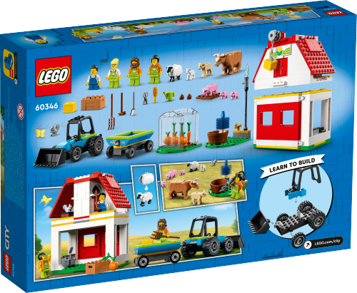 LEGO CITY Stodoła i zwierzęta gospodarskie 60346