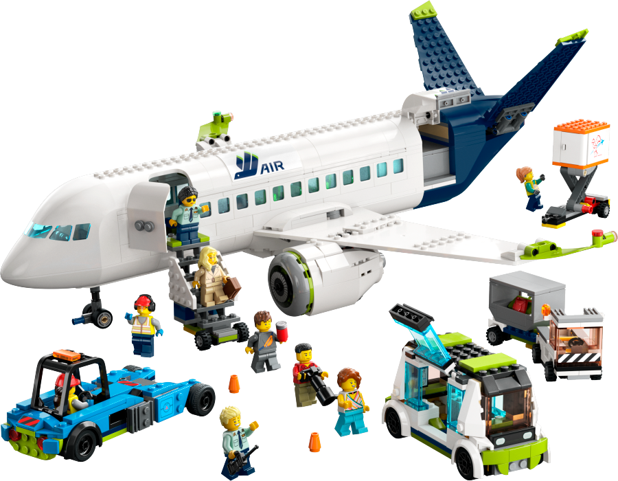 LEGO CITY Samolot pasażerski 60367