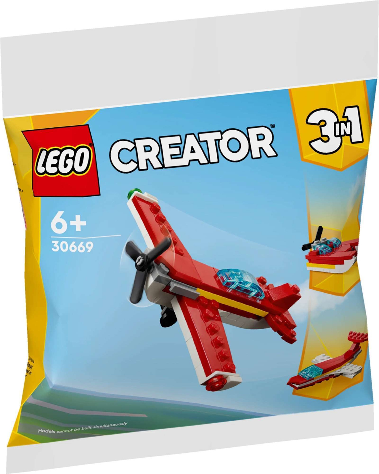 Lego Creator 30669 Kultowy czerwony samolot