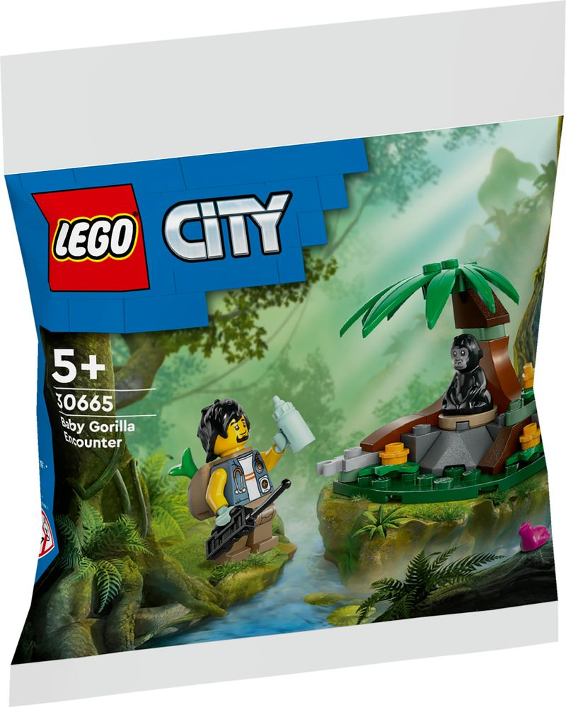 Lego City 30665 Spotkanie z małym gorylem