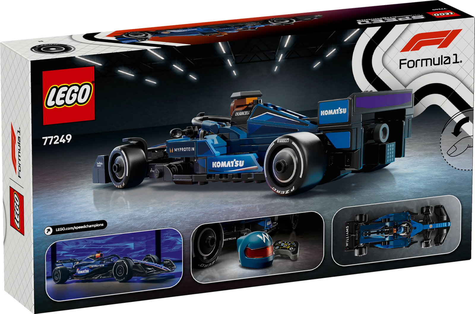 Lego Speed Champions 77249 Bolid F1 Williams Racing FW46