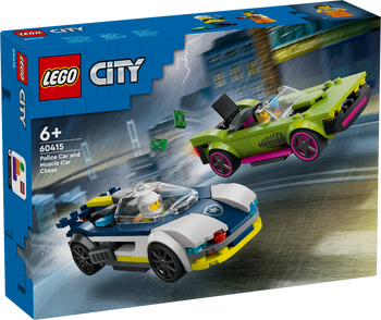 LEGO CITY Pościg radiowozu za muscle carem 60415