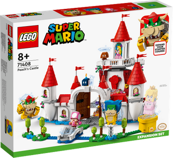 LEGO SUPERMARIO Zamek Peach — zestaw rozszerzający 71408
