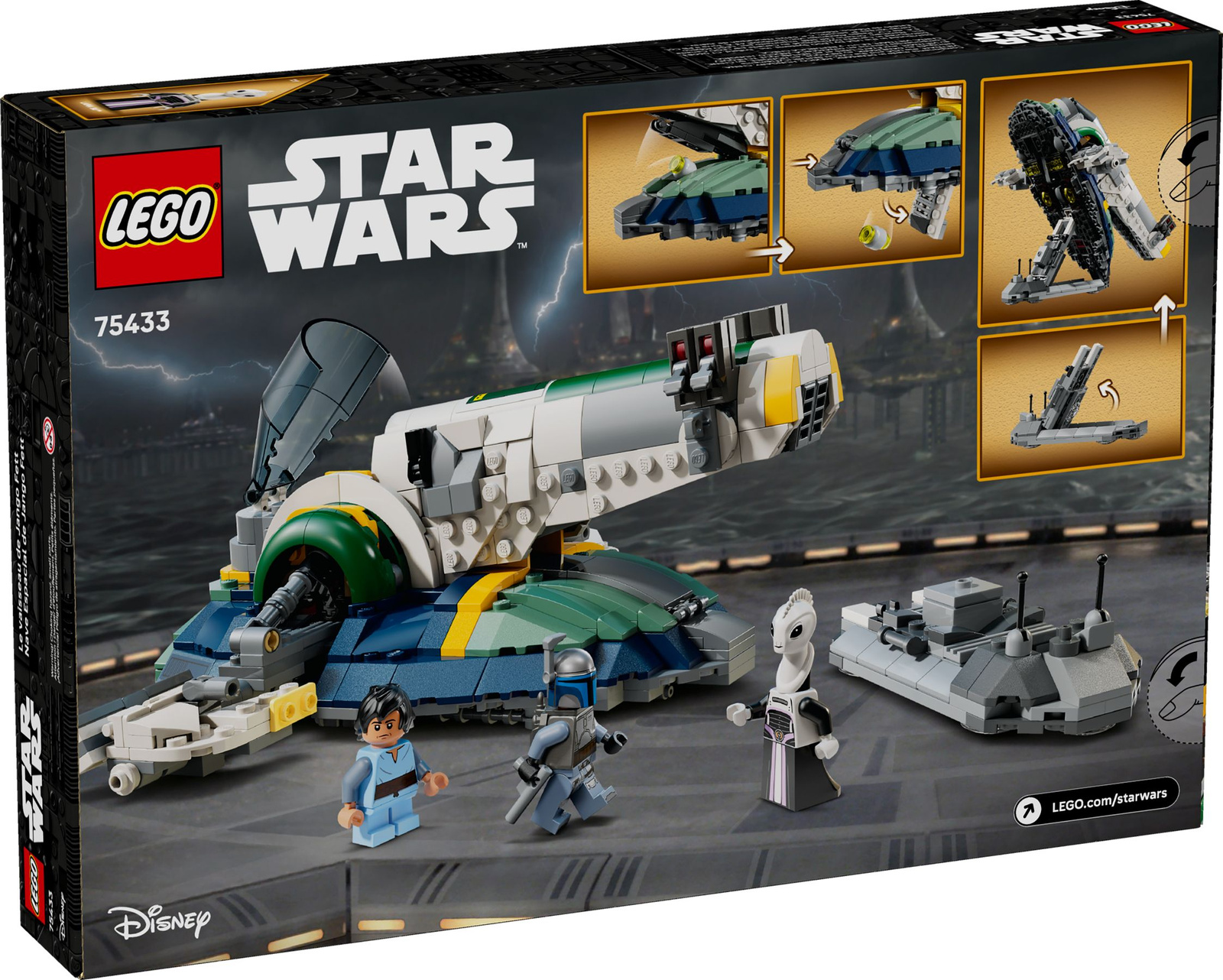 Lego Star Wars 75433 Statek kosmiczny Jango Fetta