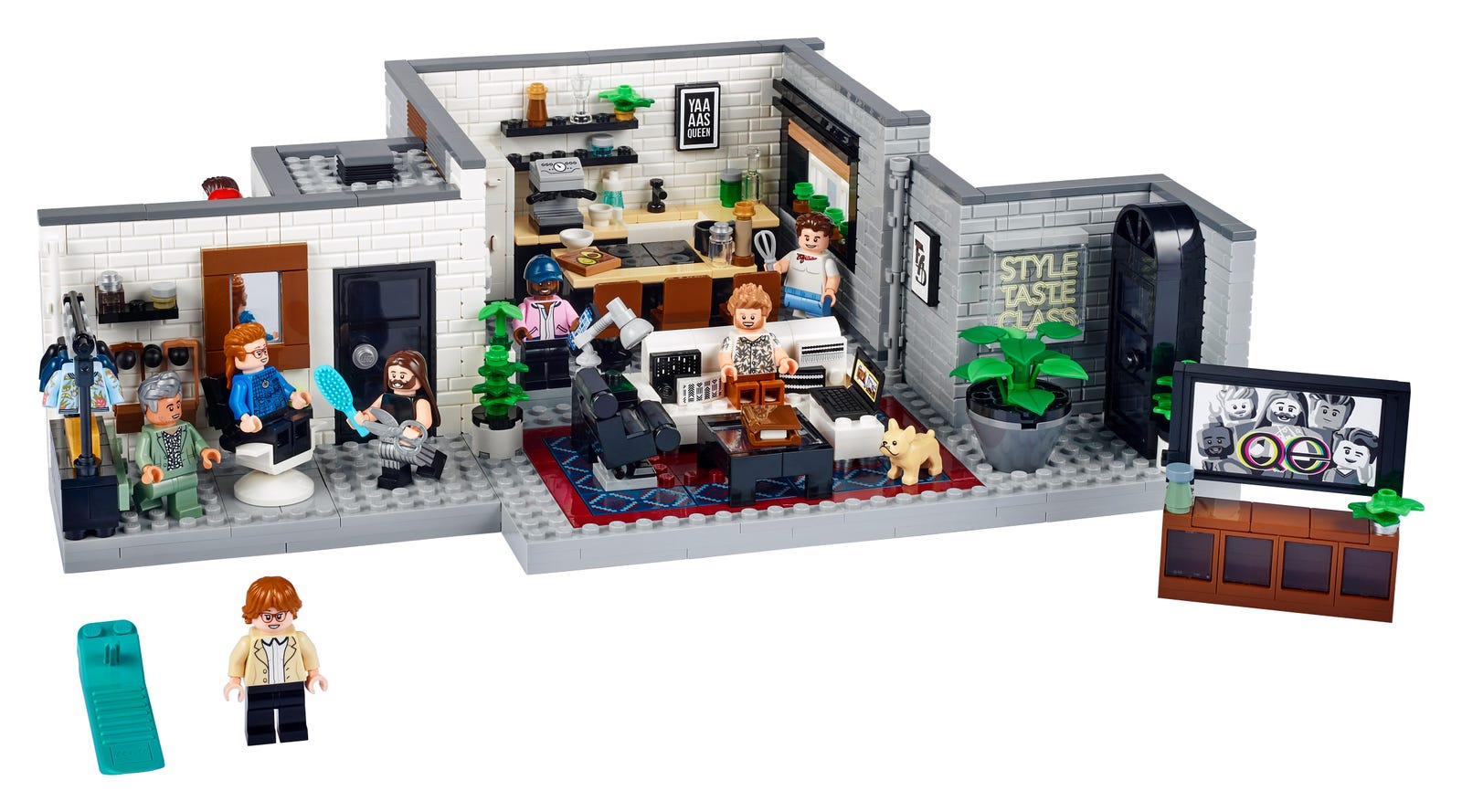 LEGO 10291 Queer Eye - Mieszkanie Fab Five