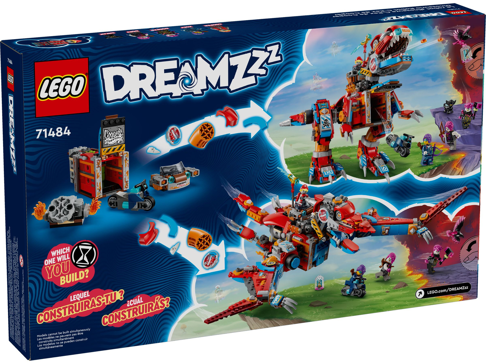 Lego DREAMZzz 71484 Dinorobot Coopera C-Rex