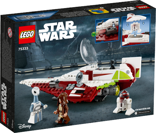 LEGO STAR WARS Myśliwiec Jedi Obi-Wana Kenobiego™  75333