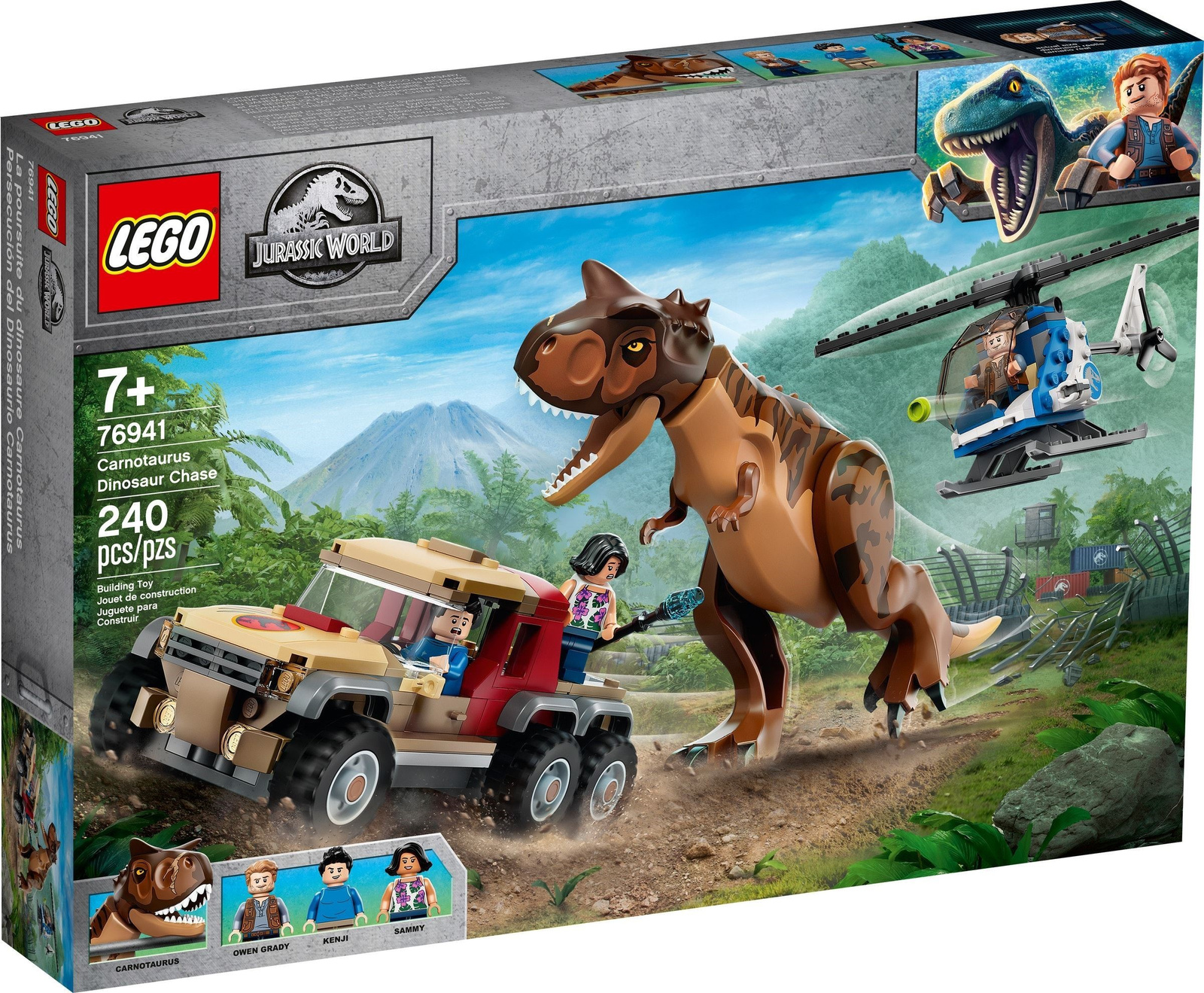 LEGO JURASSIC WORLD  Pościg za karnotaurem 76941