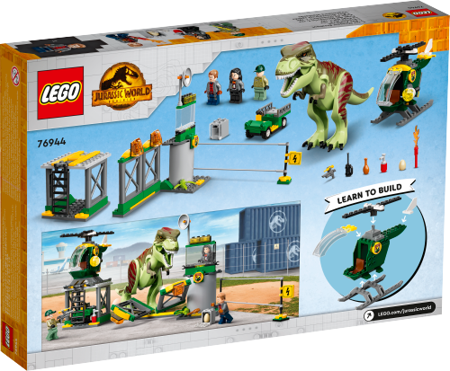 LEGO JURASSIC WORLD Ucieczka tyranozaura 76944