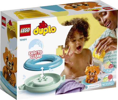 LEGO DUPLO Zabawa w kąpieli: pływająca czerwona panda 10964