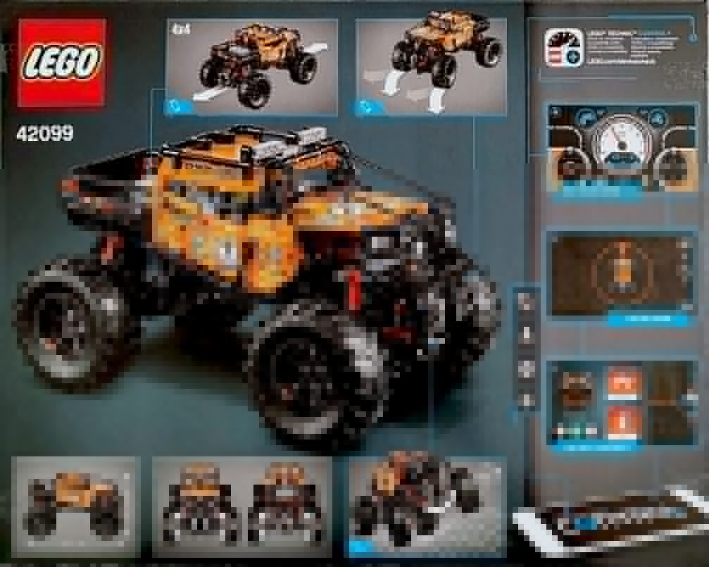 LEGO TECHNIC ZDALNIE STEROWANY POJAZD TERENOWY  42099