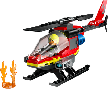 LEGO CITY Strażacki helikopter ratunkowy 60411