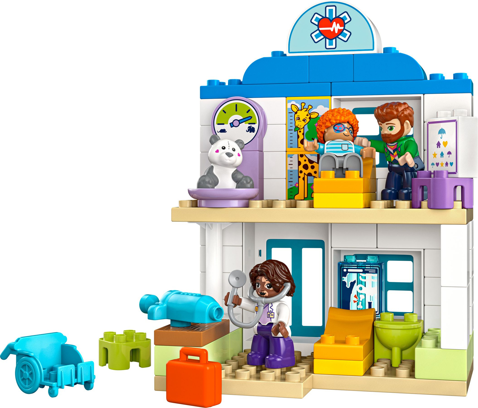 Lego Duplo 10449 Pierwszy raz: Wizyta u lekarza