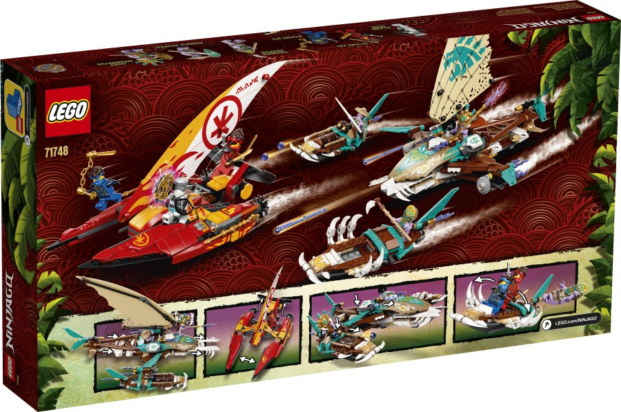 LEGO NINJAGO  Morska bitwa katamaranów 71748