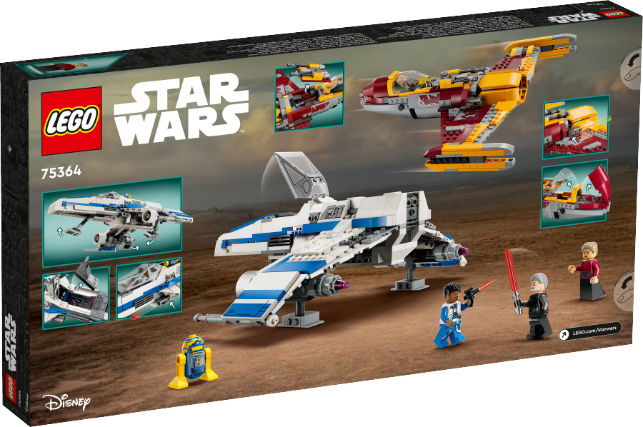 LEGO STAR WARS E-Wing™ Nowej Republiki kontra Myśliwiec™ Shin Hati 75364