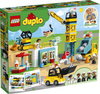 LEGO DUPLO Żuraw wieżowy i budowa 10933