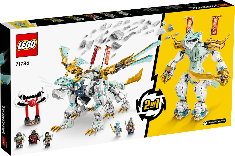 LEGO NINJAGO Lodowy smok Zane’a 71786
