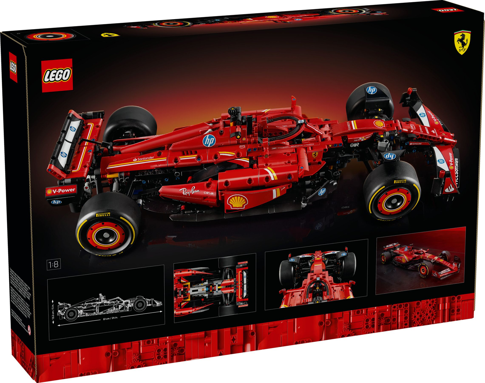 Lego Technic 42207 Bolid F1 Ferrari SF-24