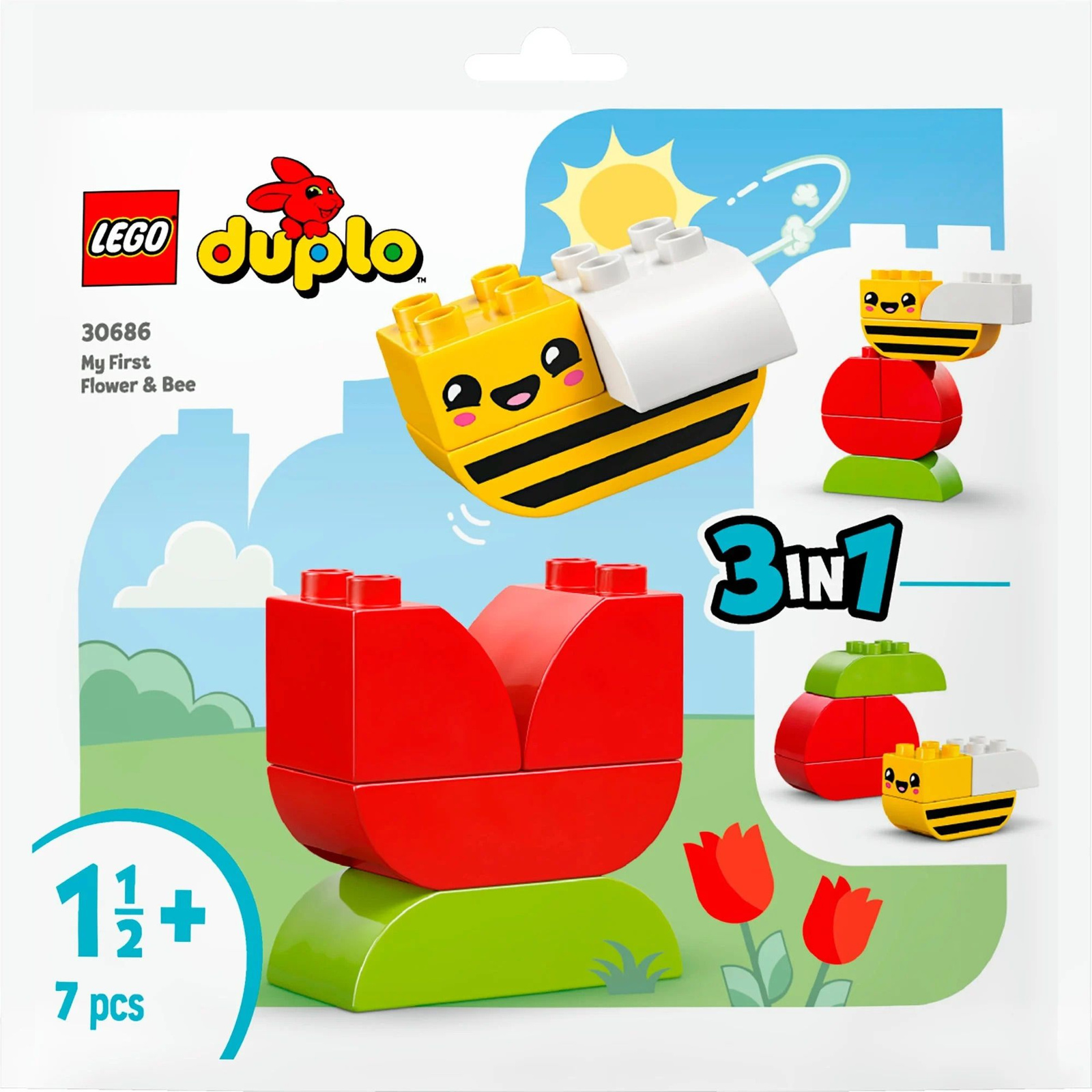 Lego Duplo 30686 Mój pierwszy kwiatek i pszczoła