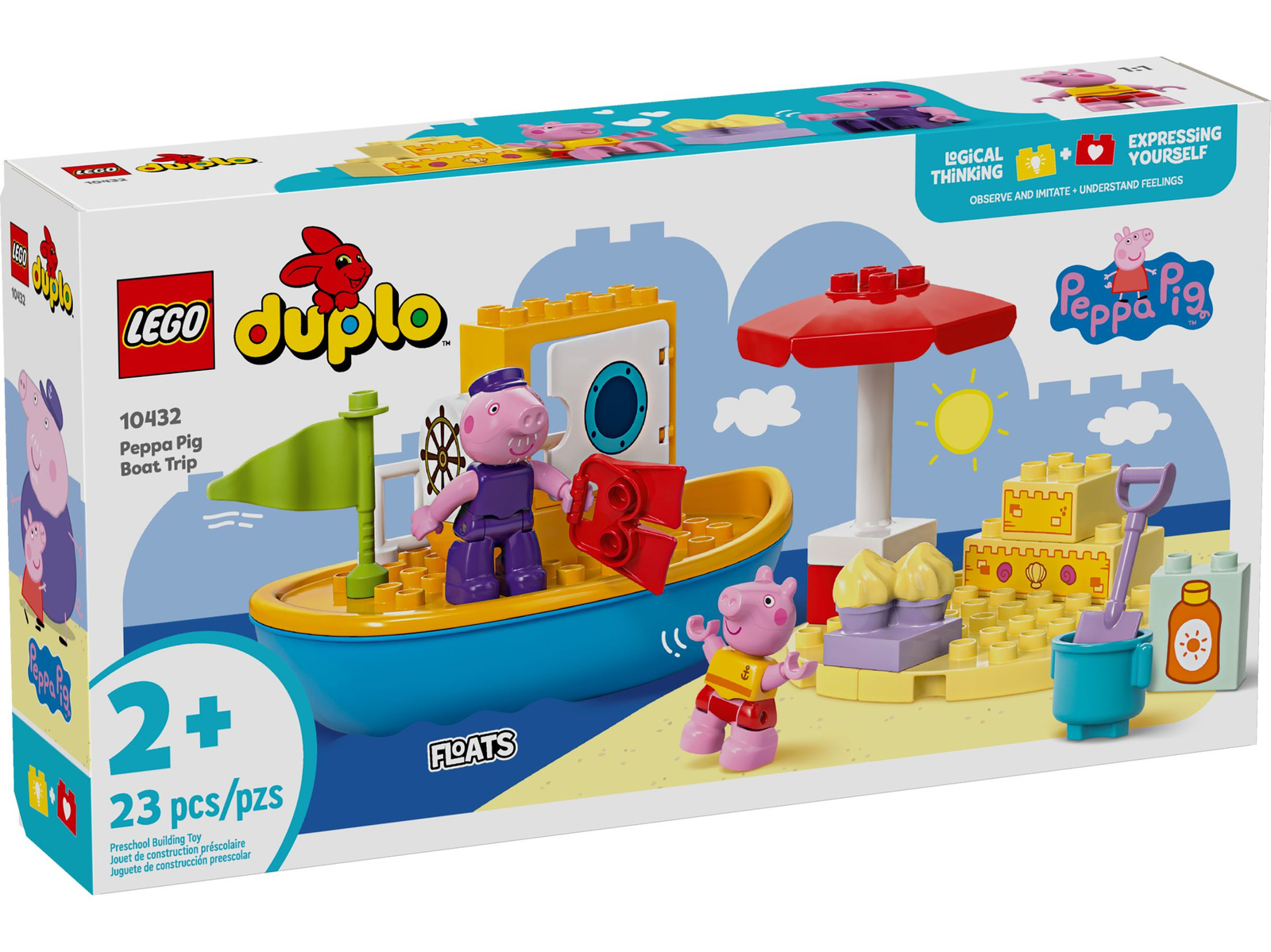Lego Duplo 10432 Peppa i rejs łodzią