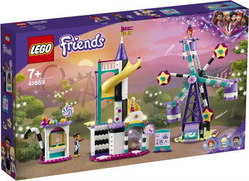 LEGO FRIENDS  Magiczny diabelski młyn i zjeżdżalnia 41689