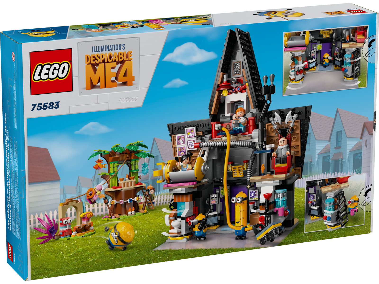Lego Minionki 75583 Rodzinna rezydencja Gru i minionków