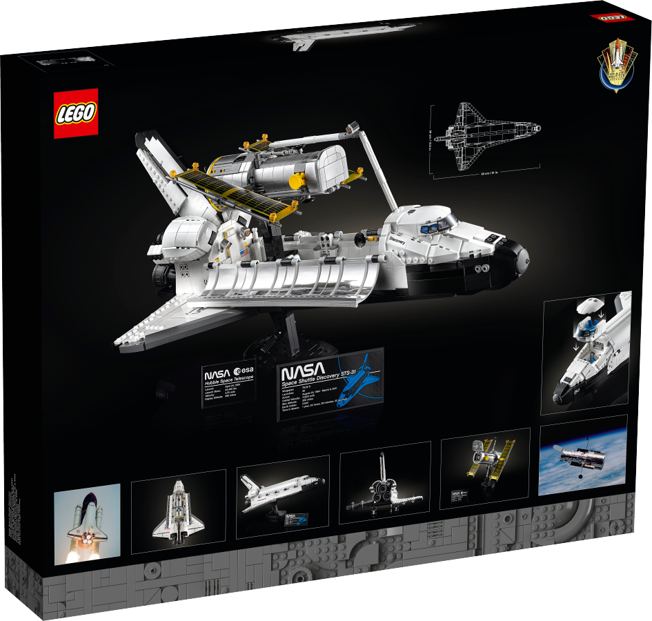 LEGO ICONS Wahadłowiec Discovery NASA 10283