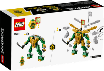 LEGO NINJAGO Starcie Lloyda z Mechem EVO 71781
