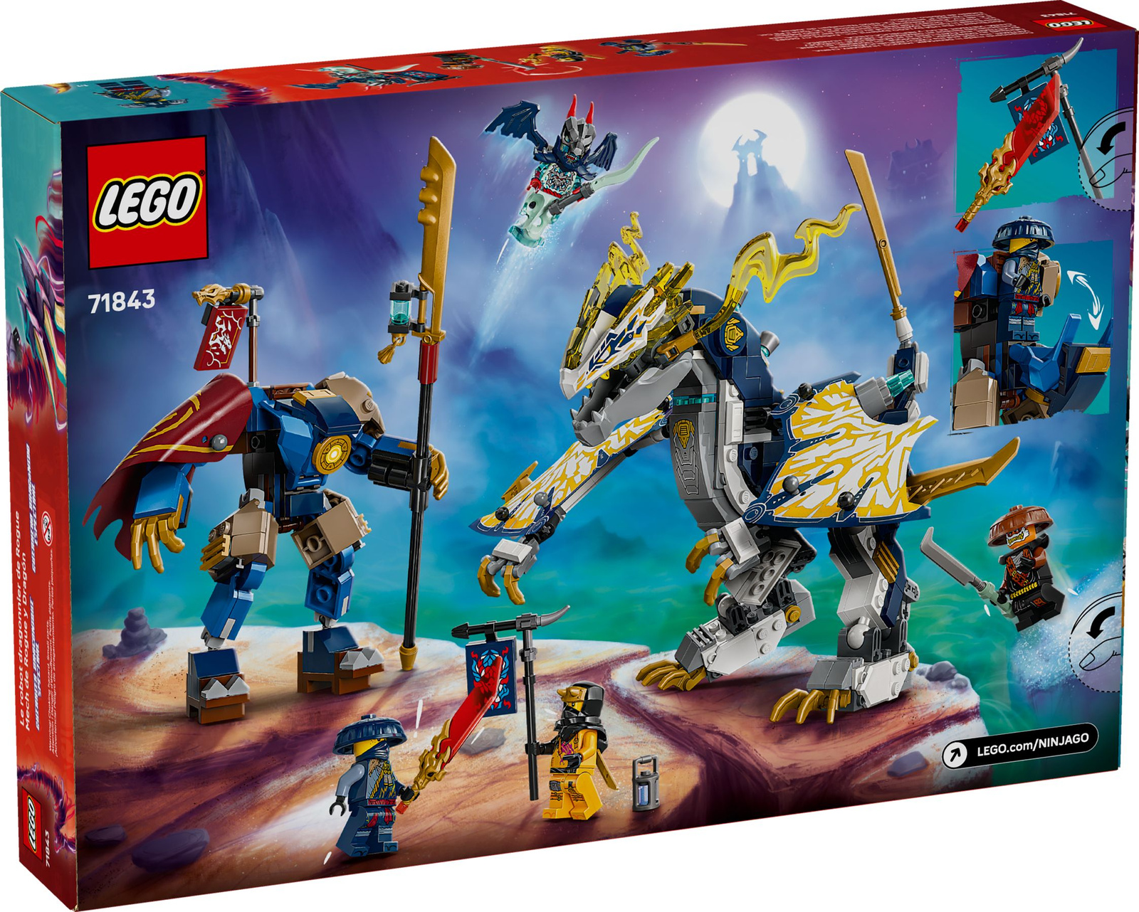 Lego Ninjago 71843 Mech smoczego jeźdźca Rogue’a