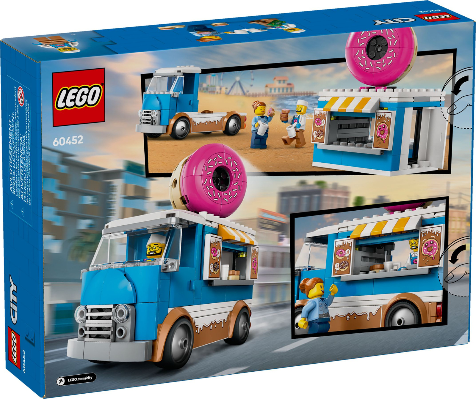 Lego City 60452 Mobilna pączkarnia