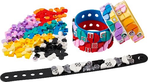 LEGO DOTS Miki i przyjaciele — megazestaw bransoletek 41947