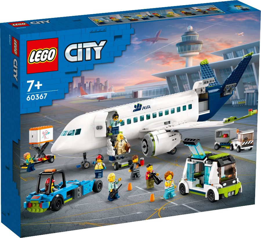 LEGO CITY Samolot pasażerski 60367