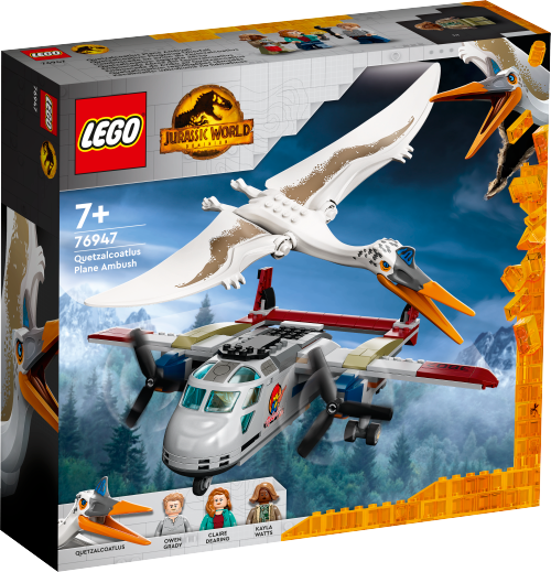 LEGO JURASSIC WORLD Kecalkoatl: zasadzka z samolotem 76947