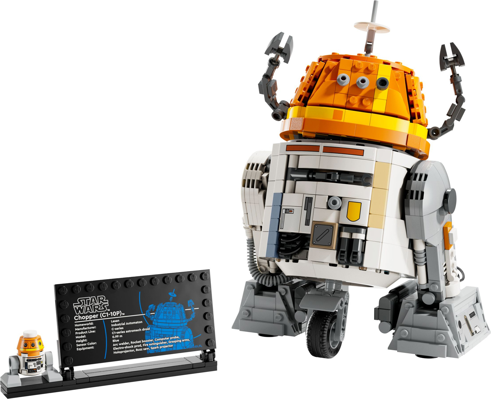 Lego Star War 75416 Droid Astromechaniczny Chopper