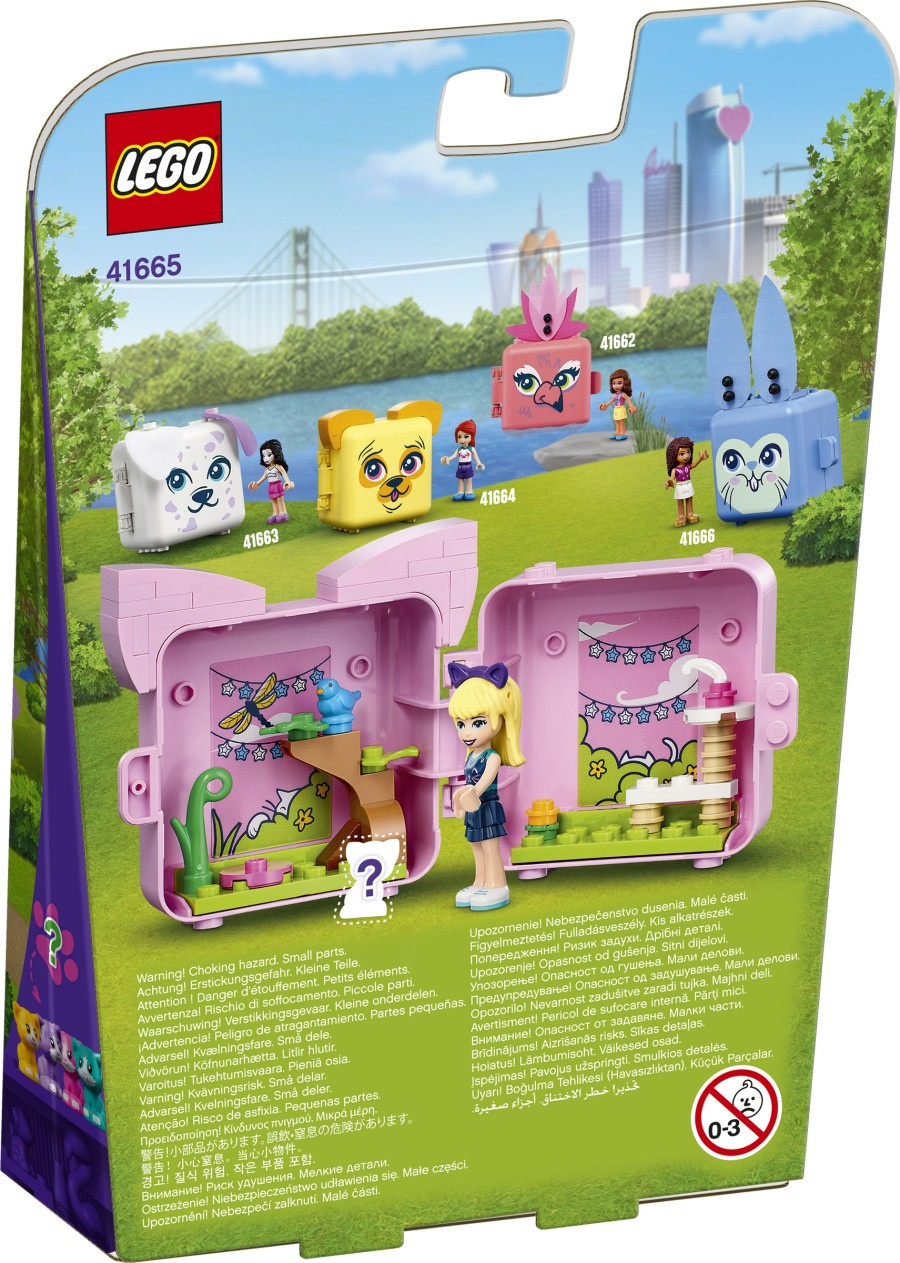 LEGO FRIENDS  Kostka Stephanie z kotem 41665