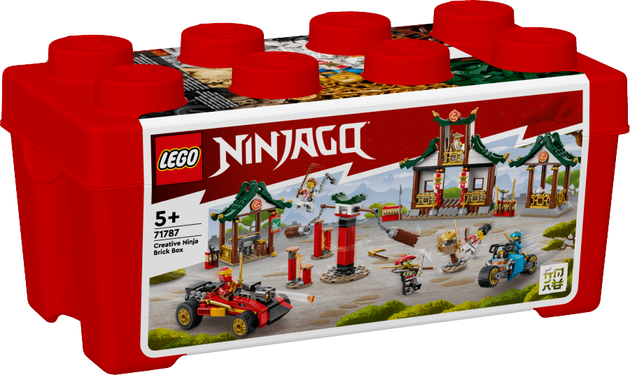 LEGO NINJAGO Kreatywne pudełko z klockami ninja 71787